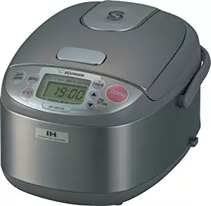 Zojirushi NP-GBC05 3-Cup (Uncooked) Rice Cooker and Warmer with Induction Heating System