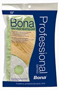 Bona Pro Series Ax0003437 18-Inch Microfiber Dusting Pad