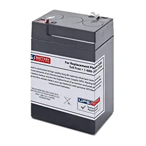 UB645 6V 4.5Ah Sealed Lead Acid Replacement Battery for Oreck Electric Broom AV701B by UPSBatteryCenter