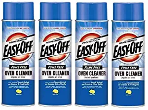 Easy-Off Professional Fume Free Max Oven Cleaner, Lemon 24 Ounce Pack of 4