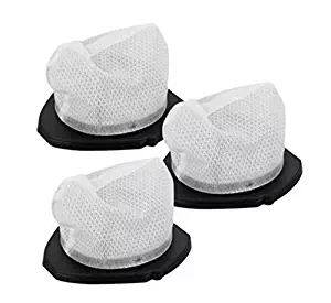 Shark XF769 Cordless Pet Perfect SV780 Dust Cup Filters, 3 Pack