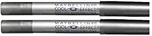 Maybelline Cool Effect Eyeshadow AND Liner STEELY GAZE #50 (PACK OF 2)