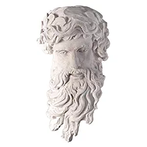 Design Toscano Greek God of the Sea: Poseidon Wall Sculpture