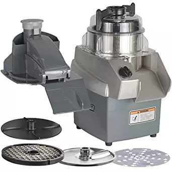 Hobart HCC34-1A Combination Food Processor with Slicer, Shredder and Dicing Plates