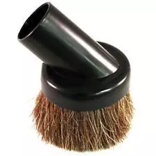 SCStyle Universal Soft Horsehair Bristle Vacuum Cleaner Dust Brush. Fits All Vacuum Brands Accepting 1 1/4" Inner Diameter Attachments Such As Hoover, Bissell, Eureka, Royal, Dirt Devil.