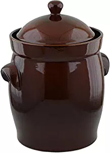 15L Fermenting Crock Pot (4 gal) Brown