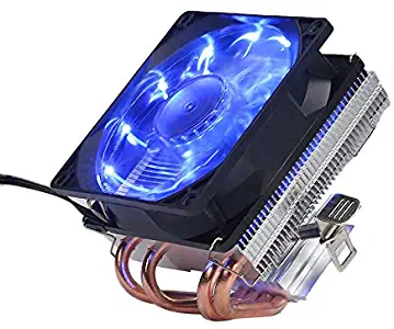 Semoic 4 Heatpipes CPU Cooler 4Pin PWM LED 120Mm Cooling Fan Radiator Heatsink for Intel LGA 1150/1151/1155/1156 for AM3+ AM3 AM2