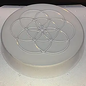 Flexible Soap Or Orgone 4" Seed of Life Mold Sacred Geometry