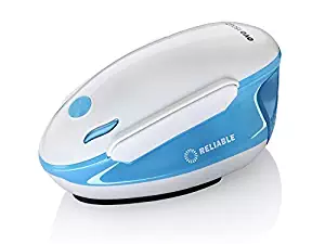 Reliable Ovo 150GT Portable Steam Iron And Garment Steamer with Heat-resistant Travel Bag And Press Pad, Scratch Resistant Ceramic Soleplate, Anti-slip Handle, Rapid Heating, Sleep Mode