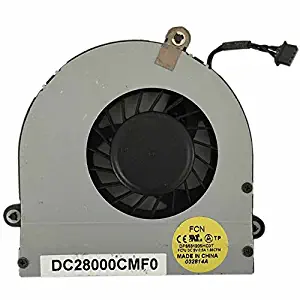 Eathtek Replacement CPU Cooling Fan For Dell Alienware M17XR3 M17X R3 R4 series, compatible with part numbers XVXVH 0XVXVH DC28000CMF0 DC2800099F0