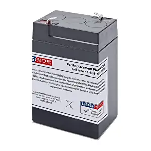 Replacement 6V 4.5Ah Battery for Oreck Electric Broom AV701B by UPSBatteryCenter