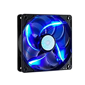 Cooler Master SickleFlow 120 - Sleeve Bearing 120mm Blue LED Silent Fan for Computer Cases, CPU Coolers, and Radiators