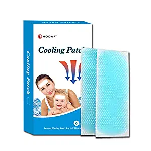 Cooling Patch Fever Reducing Cooling Gel Plaster Forehead Cooling Pad for Children Baby Adult