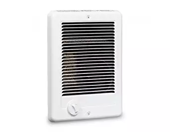 Cadet Com-Pak 1500W, 120V Most Popular Electric Wall Heater with Thermostat, White