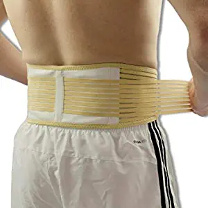 Lumbar Support Belt: TOP Quality Self Heating Magnetic Infrared Belt with 16 Tourmaline Stones, Sale (S/M)