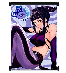 Street Fighter IV Anime Game Sexy Juri Fabric Wall Scroll Poster (16"x23") Inches
