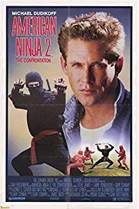 Decorative Wall Poster American Ninja 2 Confrontation POSTER Movie (27 x 40 Inches - 69cm x 102cm) (1987) (Style B)