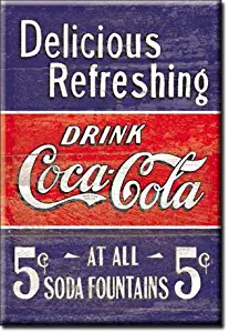 Desperate Enterprises Coca-Cola Delicious Refrigerator Magnet, 2" x 3"