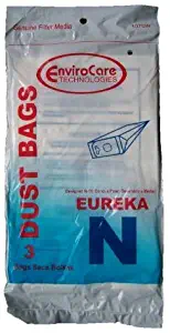 TVP Replacement Part for Eureka Style N, DVC, Mighty Mite II, Canister Vacuum Cleaner Paper 3bags # 107SW