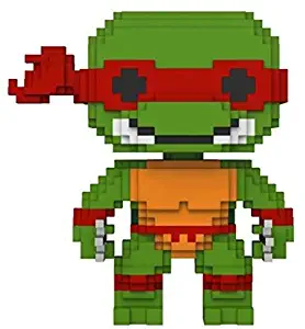 Funko 8-Bit Pop: Teenage Mutant Ninja Turtles-Raphael Collectible Figure