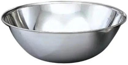 Vollrath Company Vollrath 47933 3-Quart Economy Mixing Bowl, Stainless Steel, Silver