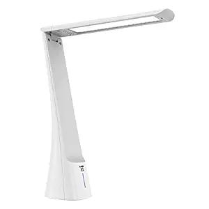 TaoTronics Light Therapy Lamp, 10000 Lux White Light & Blue Light with 3 Adjustable Brightness Levels - 1H Timer & 270° Rotatable Arm