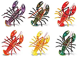 Puzzled Lobster Bobble Magnets (Set of 6)