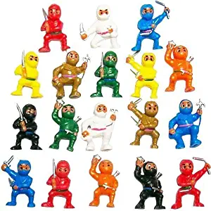 Mini Karate Toy Figurines Variety Pack of 50 (Party Favors)