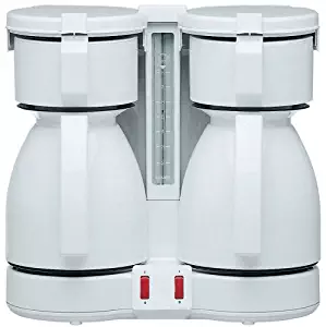 Krups 270-71 DuoThek Thermal 8-Cup Coffeemaker, White