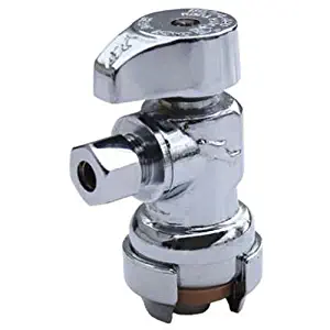 SharkBite 23336-0000LF Shut Off Water Valve, 1/2" x 1/4", Angle