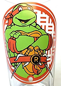 Raphael Teenage Mutant Ninja Turtles Pint Glass - Officially Licensed (5-3/4" Tall)