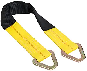 Keeper 24" x 3,333"lbs/61cm x 1,512kg Premium Axle Strap with D-Ring