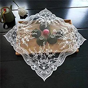 Cooker Dust Cover-Rice Cooker Cover Square 40Cm European Embroidered Lace Multi-Purpose Cover Cloth Coffee Tea Tray Microwave Rice Cooker Universal Dust Table Mat - Pressure Cooker Covers