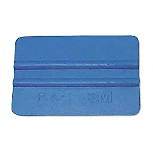  5-Pack 3M Blue Squeegees 5x Black Felt Scratch-Proof Adhesive Decal