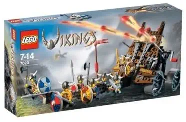 LEGO Vikings Army of Vikings with Heavy Artillery Wagon (7020)