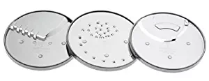 Cuisinart DLC-873 3-Piece Standard Disc Set, Fits 7- and 11-Cup Processors