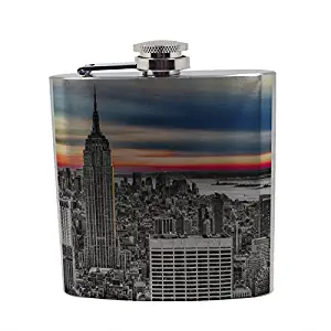 Empire State Building - Stainless Steel Liquor Flask