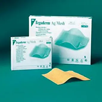 (CASE Discount) TEGADERM Alginate Ag Silver Dressing 4" x 5" (Item #90303) - Case of 4 Boxes