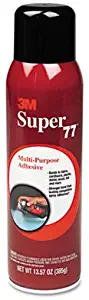 3M Super 77 Multipurpose Spray Adhesive Aerosol, 13.57 Ounces