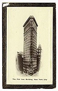 Historic Pictoric Print - The Flat Iron Building, New York City, 1910 - Vintage Wall Art - 8in x 12in