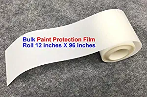 ClearMask 12" X 96" Fabricated Paint Protection Film Roll (8 Mil Clear Urethane Film from 3M, Eastman Llumar Suntek or Equal)