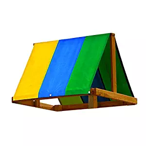 Swing-N-Slide 52" x 90" Multi-Color Swing Set Replacement Tarp, Multicolor