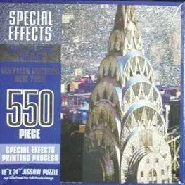 Special Effects Foil & Glitter Edition Chrysler Building New York 550 Piece Puzzle