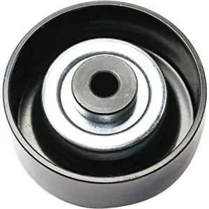 Accessory Belt Idler Pulley compatible with Silverado 2500 HD/Sierra 2500 HD 01-16 8 Cyl 6.6L Smooth Pulley