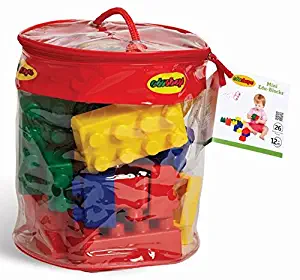 Edushape Mini Edu-Blocks Flexible Blocks, 26 Piece