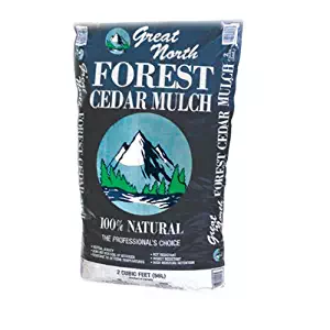 AMERISCAPE 55553 Cedar Mulch, 2 Cubic Feet, Natural