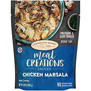 Orrington Farms Meal Creations Sauce, Chicken Marsala, 3Count