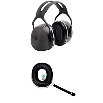 3M Peltor X5A Earmuffs (NRR 31 dB) with Peltor Wireless Communication Accessory (67137)