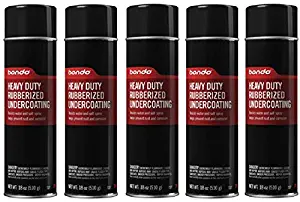 Bondo 3M 737 18 oz HD Aerosol Rubberized Undercoating Spray - Quantity 5 cans