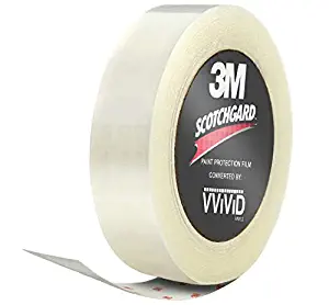 3M Clear Scotchgard Paint Protector Vinyl Wrap 2 Inch Wide Tape Roll (2 Inch x 96 Inch)
